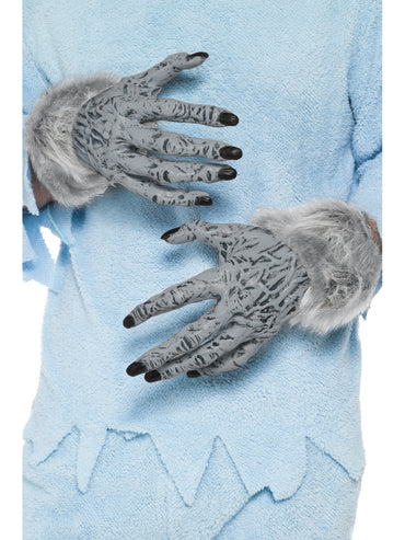 Grey Werewolf Furry Hands - Party Savers