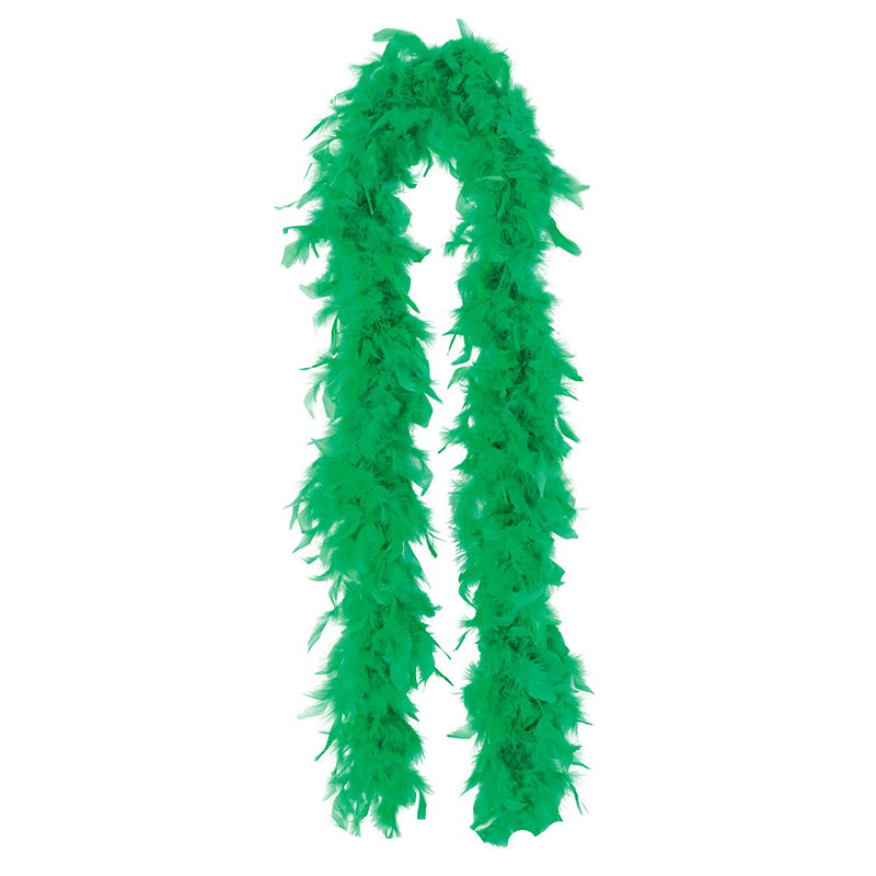 Green Feather Boa - Party Savers