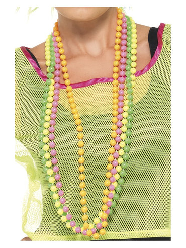 Multi Coloured Beads Fluorescent - Party Savers