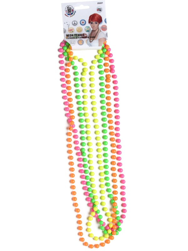 Multi Coloured Beads Fluorescent - Party Savers