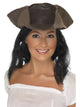 Leather Look Pirate Hat - Party Savers