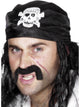 Black Skull & Crossbones Pirate Bandana - Party Savers