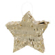 Gold Star Foil Decoration Mini Pinata 17.8cm x 19cm Each