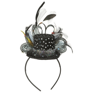 Hollywood Deluxe Tiara Feather Headband - Party Savers