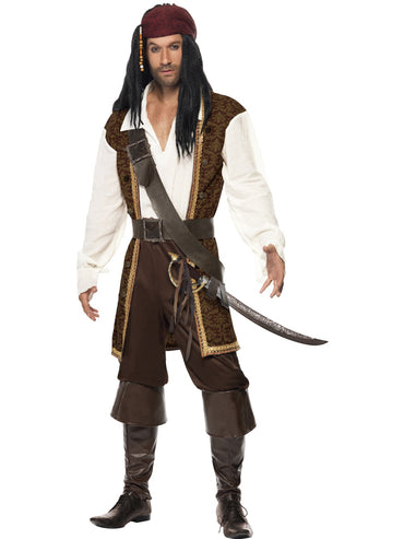 Mens Costume - High Seas Pirate - Party Savers