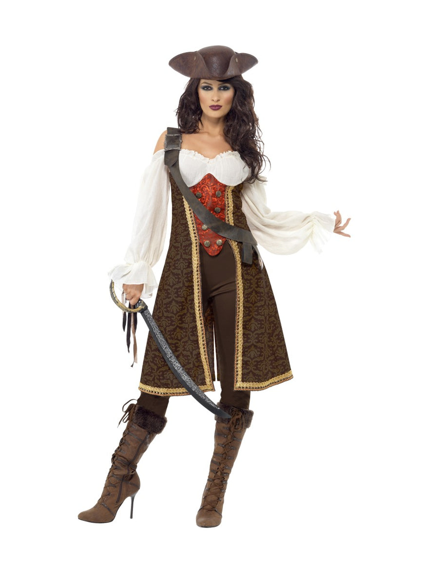 Womens Costume - High Seas Pirate Wench - Party Savers