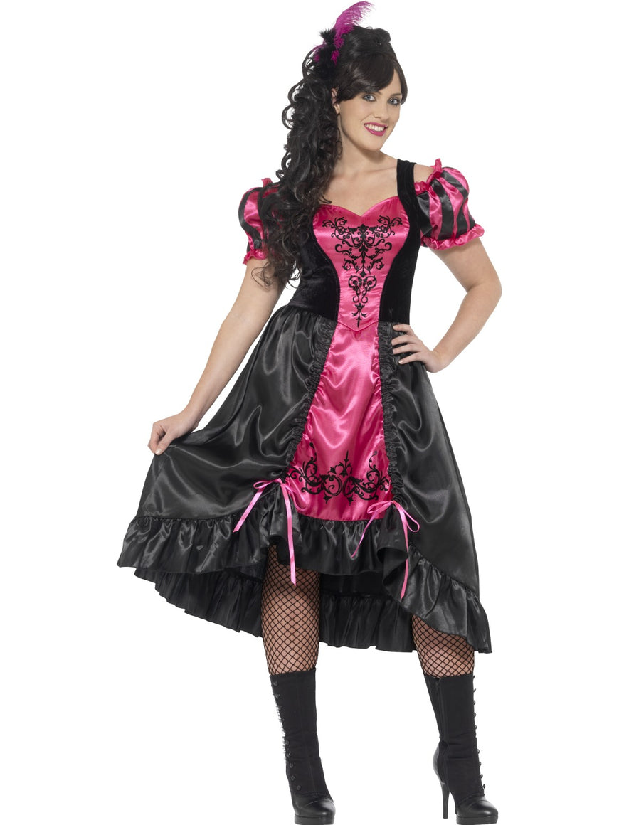 Womens Costume - Sassy Saloon - Party Savers