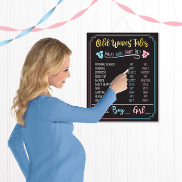 Gender Reveal Old Wives Tales What Will Baby Be Game 25pk