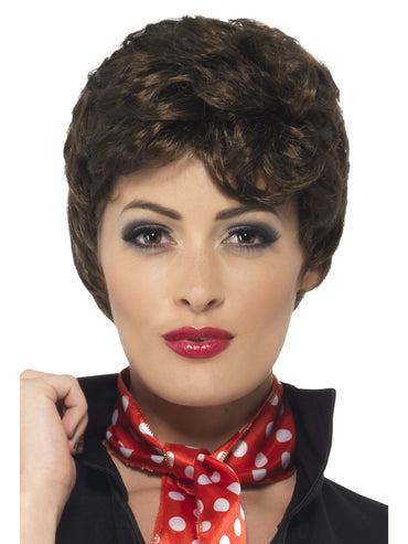 Brown Grease Rizzo Wig - Party Savers
