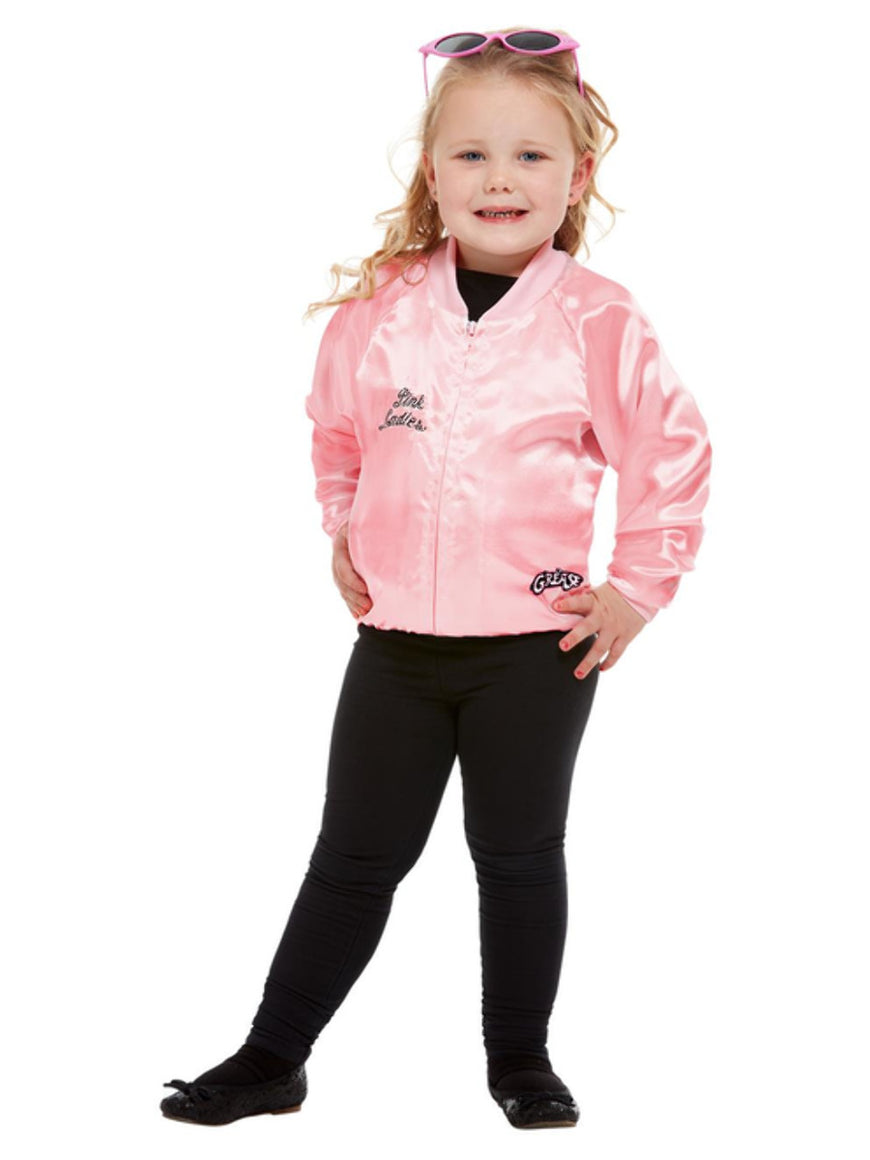 Girls Costume - Grease Pink Ladies Jacket - Party Savers