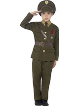 Boys Costume - Army Officer - Party Savers