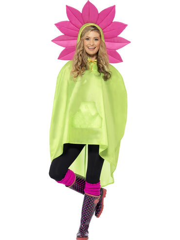 Men's Costume - Flower Party Poncho - Party Savers
