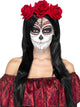 Red Day of the Dead Headband - Party Savers
