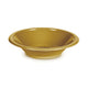 Gold Plastic Bowls 355ml 20pk - Party Savers
