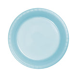 Clear Plastic Snack Plates 18cm 20pk - Party Savers