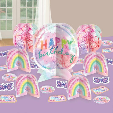 Girl-Chella Birthday Table Decorating Centrepiece Kit Each - Party Savers