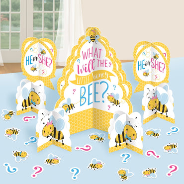 What will it Bee? Table Centerpiece Cardboard Decorating Kit - Party Savers