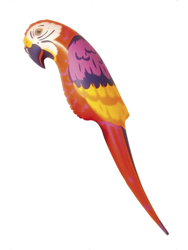 Multi Coloured Inflatable Parrot - Party Savers