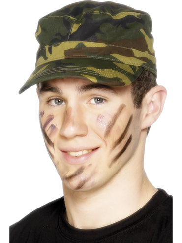 Multi Coloured Army Cap - Party Savers
