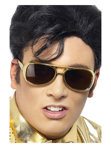 Yellow Elvis Shades - Party Savers