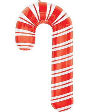 Holiday Candy Cane XL SuperShape 50cm x 93cm Each - Party Savers