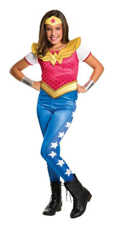 Girls Costume - Wonder Woman DC Superhero Girls Classic - Party Savers
