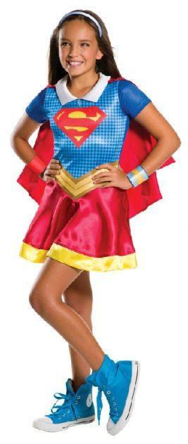 Girls Costume - Supergirl DC Superhero Girls Classic - Party Savers