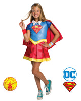Girls Costume - Supergirl DC Superhero Girls Deluxe - Party Savers