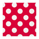Red Dotty Lunch Napkins 33cm 16pk - Party Savers