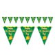 Happy St Patrick's Day Pennant Banner 11in x 12ft - Party Savers
