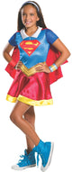 Girls Costume - Supergirl DC Super Hero Girl Classic - Party Savers
