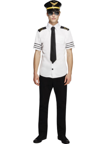 Mens Costume - Airline Pilot - Party Savers