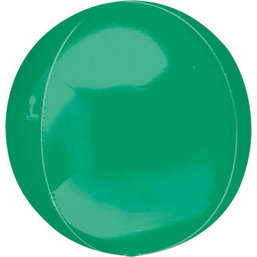 Green Orbz Foil Balloon 38cm x 40cm - Party Savers