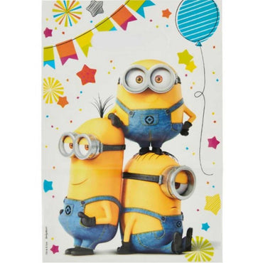 Despicable Me Plastic Loot Bags 8pk - Party Savers