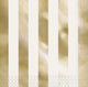 Gold Foil Stamped Stripes Beverage Napkins 16pk - Party Savers