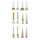 Party Noisemakers Blowouts Silver & Gold Mega Value Pack 50pk