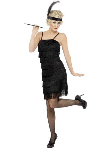 Womens Costume - Fringe Flapper - Party Savers
