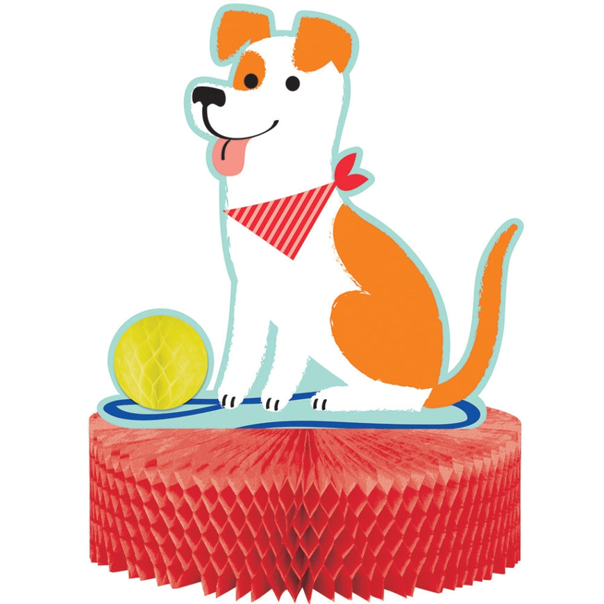 Dog Party Centrepiece Honeycomb - Party Savers