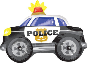 Police Car Junior Shape 60cm x 45cm - Party Savers