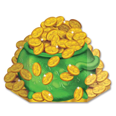 Pot-O-Gold Stand-Up 3ft .50in x 24.50in Each - Party Savers