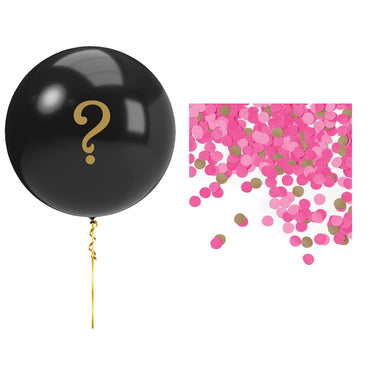 Gender Reveal Balloons Pink Balloon Kit Latex Balloon 90cm - Party Savers