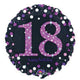 Pink Celebration 18 Foil Balloon 45cm - Party Savers