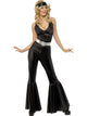 Womens Costume - 70s Diva Black Costume