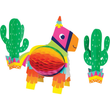 Fiesta Fun Centrepiece Honeycomb 3D - Party Savers