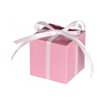 Pastel Pink Mega Pack Paper Favor Box 100pk - Party Savers
