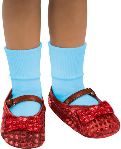 Dorothy Sequin Shoe Covers Child - Party Savers