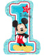 Mickey Mouse 1st Birthday SuperShape Foil Balloon - Party Savers