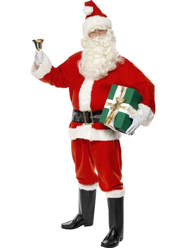 Men's Costume - Deluxe Santa - Party Savers