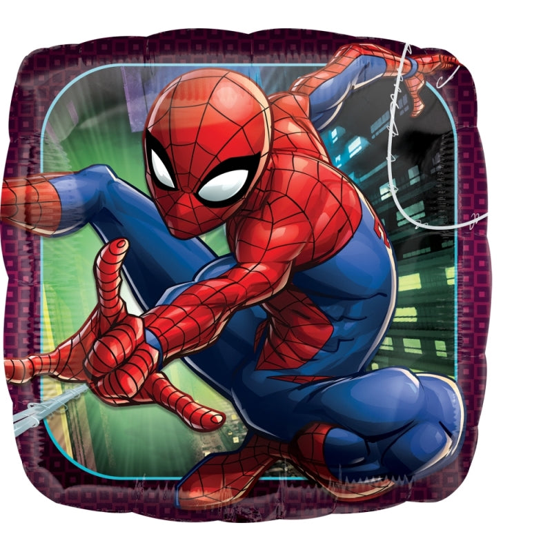 Spider-Man Animated Foil Balloon 45cm - Party Savers