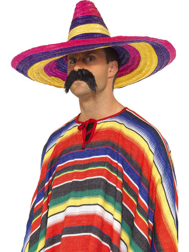 Multi Coloured Large Sombrero - Party Savers